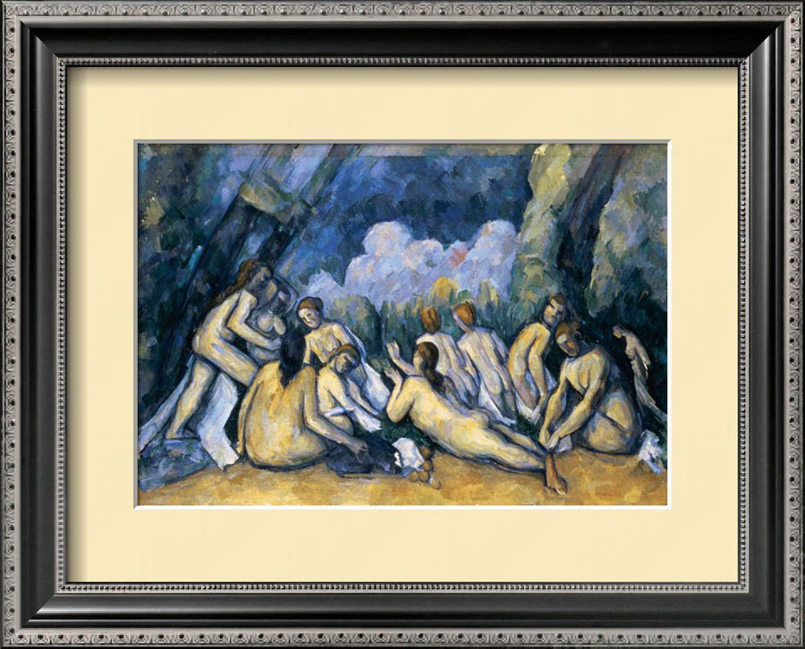The Large Bathers, circa 1900-05 By Paul Cezanne